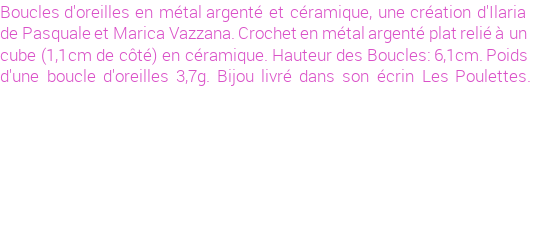Drôle de créations de Bijoux Fantaisie, c'est un design inattendu que nous réservait Stephanie Ducauroix. Créé avec passion, ces Bijoux Fantaisie en Céramique sauront combler chaque Femme amateur de bijoux et accessoires originaux. Il en reste 3 exemplaires, commandez rapidement. Le bijou vous sera expédié directement du site www.lespoulettes-bijoux.fr, dans son écrin bleu turquoise original.