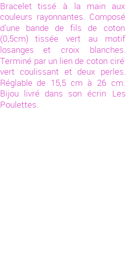 Drôle de créations de Bijoux Fantaisie, c'est un design inattendu que nous réservait Stephanie Ducauroix. Créé avec passion, ces Bijoux Fantaisie en Coton sauront combler chaque Femme amateur de bijoux et accessoires originaux. Il en reste 4 exemplaires, commandez rapidement. Le bijou vous sera expédié directement du site www.lespoulettes-bijoux.fr.