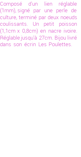 Drôle de créations de Bijoux Fantaisie, c'est un design inattendu que nous réservait Stephanie Ducauroix. Créé avec passion, ces Bijoux Fantaisie en Nacre sauront combler chaque Femme amateur de bijoux et accessoires originaux. Il en reste 12 exemplaires, commandez rapidement. Le bijou vous sera expédié directement du site www.lespoulettes-bijoux.fr.