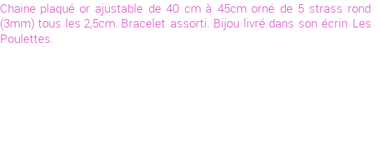 Drôle de créations de Bijoux Fantaisie, c'est un design inattendu que nous réservait Stephanie Ducauroix. Créé avec passion, ces Bijoux Fantaisie en Plaqué Or sauront combler chaque Femme amateur de bijoux et accessoires originaux. Il en reste 1 exemplaire, commandez rapidement. Le bijou vous sera expédié directement du site www.lespoulettes-bijoux.fr.