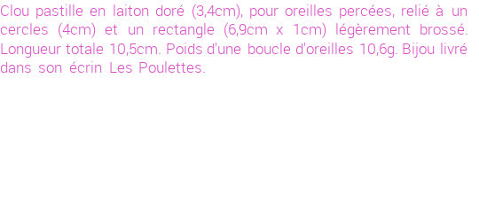 Drôle de créations de Bijoux Fantaisie, c'est un design inattendu que nous réservait Stephanie Ducauroix. Créé avec passion, ces Bijoux Fantaisie en  sauront combler chaque Femme amateur de bijoux et accessoires originaux. Il en reste 1 exemplaire, commandez rapidement. Le bijou vous sera expédié directement du site www.lespoulettes-bijoux.fr.
