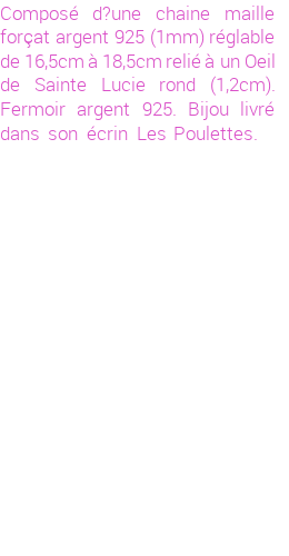 Drôle de créations de Bijoux Fantaisie, c'est un design inattendu que nous réservait Stephanie Ducauroix. Créé avec passion, ces Bijoux Fantaisie en Argent sauront combler chaque Femme amateur de bijoux et accessoires originaux. Il en reste 5 exemplaires, commandez rapidement. Le bijou vous sera expédié directement du site www.lespoulettes-bijoux.fr.