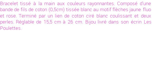 Drôle de créations de Bijoux Fantaisie, c'est un design inattendu que nous réservait Stephanie Ducauroix. Créé avec passion, ces Bijoux Fantaisie en Coton sauront combler chaque Femme amateur de bijoux et accessoires originaux. Il en reste 3 exemplaires, commandez rapidement. Le bijou vous sera expédié directement du site www.lespoulettes-bijoux.fr.