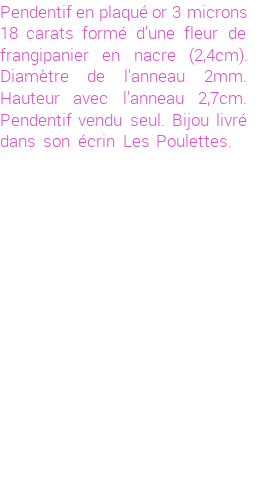 Drôle de créations de Bijoux Fantaisie, c'est un design inattendu que nous réservait Stephanie Ducauroix. Créé avec passion, ces Bijoux Fantaisie en Nacre sauront combler chaque Femme amateur de bijoux et accessoires originaux. Il en reste 19 exemplaires, commandez rapidement. Le bijou vous sera expédié directement du site www.lespoulettes-bijoux.fr.