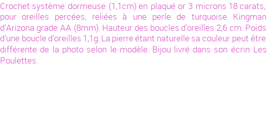 Drôle de créations de Bijoux Fantaisie, c'est un design inattendu que nous réservait Stephanie Ducauroix. Créé avec passion, ces Bijoux Fantaisie en Plaqué Or sauront combler chaque Femme amateur de bijoux et accessoires originaux. Il en reste 1 exemplaire, commandez rapidement. Le bijou vous sera expédié directement du site www.lespoulettes-bijoux.fr.