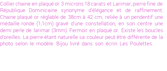 Drôle de créations de Bijoux Fantaisie, c'est un design inattendu que nous réservait Stephanie Ducauroix. Créé avec passion, ces Bijoux Fantaisie en Larimar sauront combler chaque Femme amateur de bijoux et accessoires originaux. Il en reste 1 exemplaire, commandez rapidement. Le bijou vous sera expédié directement du site www.lespoulettes-bijoux.fr.