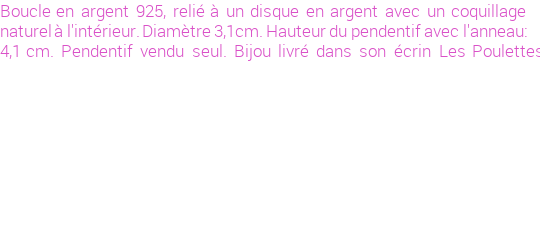 Drôle de créations de Bijoux Fantaisie, c'est un design inattendu que nous réservait Stephanie Ducauroix. Créé avec passion, ces Bijoux Fantaisie en Argent sauront combler chaque Femme amateur de bijoux et accessoires originaux. Il en reste 2 exemplaires, commandez rapidement. Le bijou vous sera expédié directement du site www.lespoulettes-bijoux.fr.