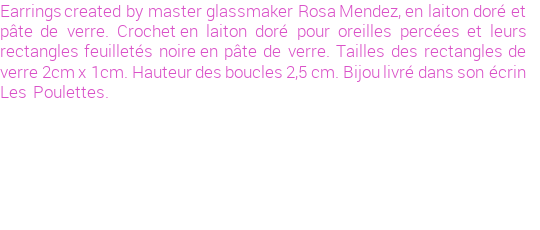 Drôle de créations de Bijoux Fantaisie, c'est un design inattendu que nous réservait Rosa Mendez. Créé avec passion, ces Bijoux Fantaisie en Verre sauront combler chaque Femme amateur de bijoux et accessoires originaux. Il en reste 3 exemplaires, commandez rapidement. Le bijou vous sera expédié directement du site www.lespoulettes-bijoux.fr, dans son écrin bleu turquoise original.