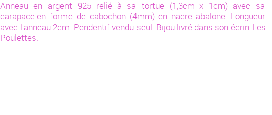Drôle de créations de Bijoux Fantaisie, c'est un design inattendu que nous réservait Stephanie Ducauroix. Créé avec passion, ces Bijoux Fantaisie en Argent sauront combler chaque Femme amateur de bijoux et accessoires originaux. De couleur Vert, il possède les dimensions suivantes. Longueur de 20mm. Largeur de 10mm. Diamètre de 4mm. Il en reste 3 exemplaires, commandez rapidement. Le bijou vous sera expédié directement du site www.lespoulettes-bijoux.fr.