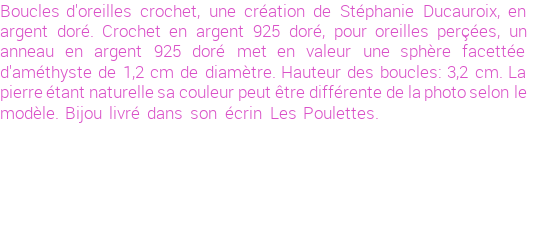 Drôle de créations de Bijoux Fantaisie, c'est un design inattendu que nous réservait Stephanie Ducauroix. Créé avec passion, ces Bijoux Fantaisie en Pierres Fines sauront combler chaque Femme amateur de bijoux et accessoires originaux. Il en reste 2 exemplaires, commandez rapidement. Le bijou vous sera expédié directement du site www.lespoulettes-bijoux.fr, dans son écrin bleu turquoise original.