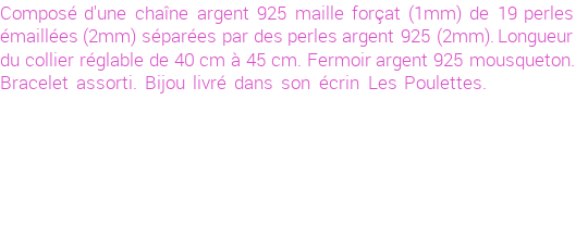 Drôle de créations de Bijoux Fantaisie, c'est un design inattendu que nous réservait Stephanie Ducauroix. Créé avec passion, ces Bijoux Fantaisie en Argent sauront combler chaque Femme amateur de bijoux et accessoires originaux. Il en reste 52 exemplaires, commandez rapidement. Le bijou vous sera expédié directement du site www.lespoulettes-bijoux.fr.