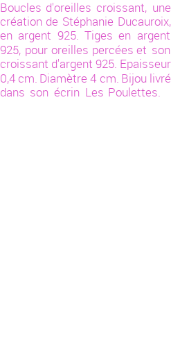 Drôle de créations de Bijoux Fantaisie, c'est un design inattendu que nous réservait Stephanie Ducauroix. Créé avec passion, ces Bijoux Fantaisie en Argent sauront combler chaque Femme amateur de bijoux et accessoires originaux. Il en reste 1 exemplaire, commandez rapidement. Le bijou vous sera expédié directement du site www.lespoulettes-bijoux.fr, dans son écrin bleu turquoise original.