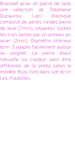 Drôle de créations de Bijoux Fantaisie, c'est un design inattendu que nous réservait Stephanie Ducauroix. Créé avec passion, ces Bijoux Fantaisie en Acier sauront combler chaque Femme amateur de bijoux et accessoires originaux. Il en reste 2 exemplaires, commandez rapidement. Le bijou vous sera expédié directement du site www.lespoulettes-bijoux.fr, dans son écrin bleu turquoise original.