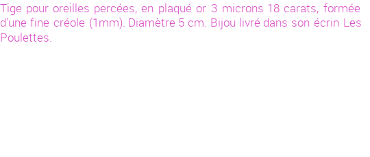 Drôle de créations de Bijoux Fantaisie, c'est un design inattendu que nous réservait Stephanie Ducauroix. Créé avec passion, ces Bijoux Fantaisie en Plaqué Or sauront combler chaque Femme amateur de bijoux et accessoires originaux. Il en reste 2 exemplaires, commandez rapidement. Le bijou vous sera expédié directement du site www.lespoulettes-bijoux.fr, dans son écrin bleu turquoise original.