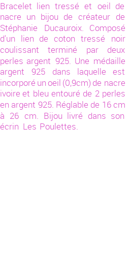 Drôle de créations de Bijoux Fantaisie, c'est un design inattendu que nous réservait Stephanie Ducauroix. Créé avec passion, ces Bijoux Fantaisie en Nacre sauront combler chaque Femme amateur de bijoux et accessoires originaux. Il en reste 35 exemplaires, commandez rapidement. Le bijou vous sera expédié directement du site www.lespoulettes-bijoux.fr, dans son écrin bleu turquoise original.