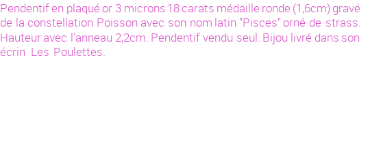 Drôle de créations de Bijoux Fantaisie, c'est un design inattendu que nous réservait Stephanie Ducauroix. Créé avec passion, ces Bijoux Fantaisie en Plaqué Or sauront combler chaque Femme amateur de bijoux et accessoires originaux. Il en reste 1 exemplaire, commandez rapidement. Le bijou vous sera expédié directement du site www.lespoulettes-bijoux.fr.