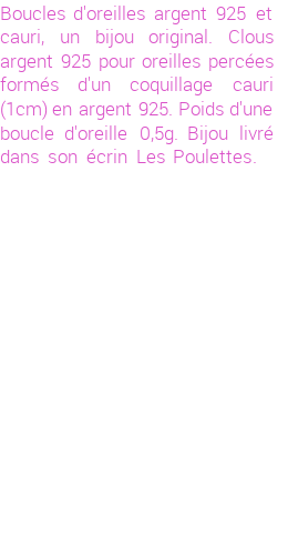 Drôle de créations de Bijoux Fantaisie, c'est un design inattendu que nous réservait Stephanie Ducauroix. Créé avec passion, ces Bijoux Fantaisie en Argent sauront combler chaque Femme amateur de bijoux et accessoires originaux. Il en reste 1 exemplaire, commandez rapidement. Le bijou vous sera expédié directement du site www.lespoulettes-bijoux.fr, dans son écrin bleu turquoise original.