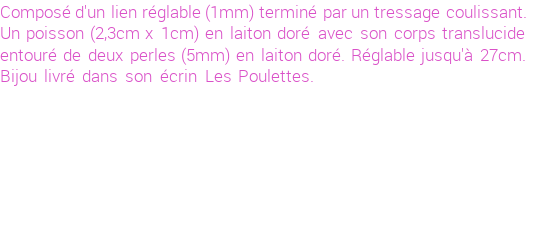 Drôle de créations de Bijoux Fantaisie, c'est un design inattendu que nous réservait Stephanie Ducauroix. Créé avec passion, ces Bijoux Fantaisie en  sauront combler chaque Femme amateur de bijoux et accessoires originaux. Il en reste 6 exemplaires, commandez rapidement. Le bijou vous sera expédié directement du site www.lespoulettes-bijoux.fr.