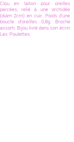 Drôle de créations de Bijoux Fantaisie, c'est un design inattendu que nous réservait Stephanie Ducauroix. Créé avec passion, ces Bijoux Fantaisie en Cuir sauront combler chaque Femme amateur de bijoux et accessoires originaux. Il en reste 4 exemplaires, commandez rapidement. Le bijou vous sera expédié directement du site www.lespoulettes-bijoux.fr.