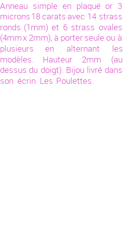 Drôle de créations de Bijoux Fantaisie, c'est un design inattendu que nous réservait Stephanie Ducauroix. Créé avec passion, ces Bijoux Fantaisie en Plaqué Or sauront combler chaque Femme amateur de bijoux et accessoires originaux. Il en reste 1 exemplaire, commandez rapidement. Le bijou vous sera expédié directement du site www.lespoulettes-bijoux.fr.