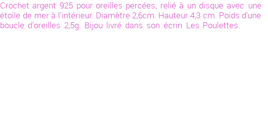 Drôle de créations de Bijoux Fantaisie, c'est un design inattendu que nous réservait Stephanie Ducauroix. Créé avec passion, ces Bijoux Fantaisie en Argent sauront combler chaque Femme amateur de bijoux et accessoires originaux. Il en reste 3 exemplaires, commandez rapidement. Le bijou vous sera expédié directement du site www.lespoulettes-bijoux.fr.