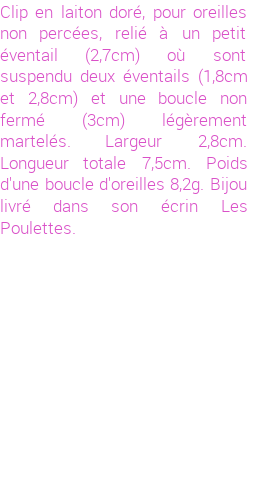 Drôle de créations de Bijoux Fantaisie, c'est un design inattendu que nous réservait Stephanie Ducauroix. Créé avec passion, ces Bijoux Fantaisie en  sauront combler chaque Femme amateur de bijoux et accessoires originaux. Il en reste 2 exemplaires, commandez rapidement. Le bijou vous sera expédié directement du site www.lespoulettes-bijoux.fr.