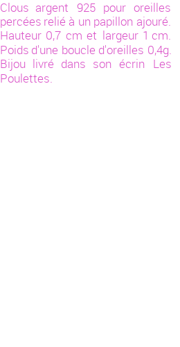 Drôle de créations de Bijoux Fantaisie, c'est un design inattendu que nous réservait Stephanie Ducauroix. Créé avec passion, ces Bijoux Fantaisie en Argent sauront combler chaque Femme amateur de bijoux et accessoires originaux. Il en reste 1 exemplaire, commandez rapidement. Le bijou vous sera expédié directement du site www.lespoulettes-bijoux.fr.