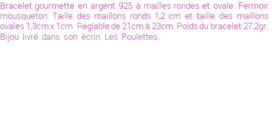 Drôle de créations de Bijoux Fantaisie, c'est un design inattendu que nous réservait Stephanie Ducauroix. Créé avec passion, ces Bijoux Fantaisie en Argent sauront combler chaque Femme amateur de bijoux et accessoires originaux. De couleur Argent, il possède les dimensions suivantes. Longueur de 230mm. Largeur de 13mm. Diamètre de 12mm. Il en reste 1 exemplaire, commandez rapidement. Le bijou vous sera expédié directement du site www.lespoulettes-bijoux.fr.