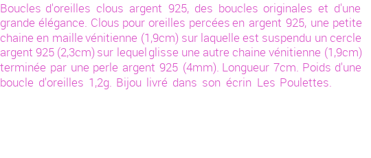 Drôle de créations de Bijoux Fantaisie, c'est un design inattendu que nous réservait Stephanie Ducauroix. Créé avec passion, ces Bijoux Fantaisie en Argent sauront combler chaque Femme amateur de bijoux et accessoires originaux. Il en reste 1 exemplaire, commandez rapidement. Le bijou vous sera expédié directement du site www.lespoulettes-bijoux.fr, dans son écrin bleu turquoise original.
