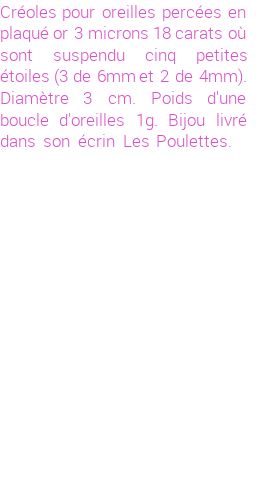 Drôle de créations de Bijoux Fantaisie, c'est un design inattendu que nous réservait Stephanie Ducauroix. Créé avec passion, ces Bijoux Fantaisie en Plaqué Or sauront combler chaque Femme amateur de bijoux et accessoires originaux. Il en reste 8 exemplaires, commandez rapidement. Le bijou vous sera expédié directement du site www.lespoulettes-bijoux.fr, dans son écrin bleu turquoise original.