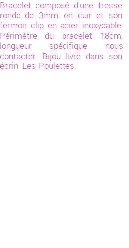 Drôle de créations de Bijoux Fantaisie, c'est un design inattendu que nous réservait Stephanie Ducauroix. Créé avec passion, ces Bijoux Fantaisie en Cuir sauront combler chaque Femme amateur de bijoux et accessoires originaux. Il en reste 15 exemplaires, commandez rapidement. Le bijou vous sera expédié directement du site www.lespoulettes-bijoux.fr.