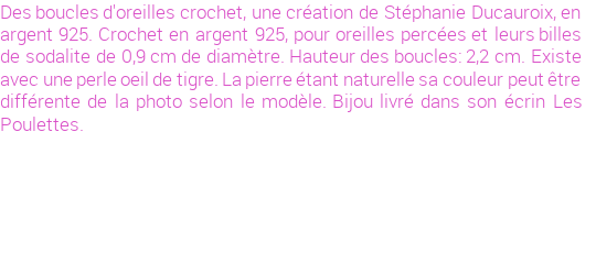 Drôle de créations de Bijoux Fantaisie, c'est un design inattendu que nous réservait Stephanie Ducauroix. Créé avec passion, ces Bijoux Fantaisie en Argent sauront combler chaque Femme amateur de bijoux et accessoires originaux. Il en reste 2 exemplaires, commandez rapidement. Le bijou vous sera expédié directement du site www.lespoulettes-bijoux.fr, dans son écrin bleu turquoise original.