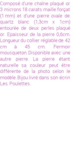 Drôle de créations de Bijoux Fantaisie, c'est un design inattendu que nous réservait Stephanie Ducauroix. Créé avec passion, ces Bijoux Fantaisie en Plaqué Or sauront combler chaque Femme amateur de bijoux et accessoires originaux. Il en reste 3 exemplaires, commandez rapidement. Le bijou vous sera expédié directement du site www.lespoulettes-bijoux.fr.