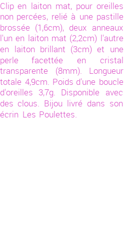 Drôle de créations de Bijoux Fantaisie, c'est un design inattendu que nous réservait Stephanie Ducauroix. Créé avec passion, ces Bijoux Fantaisie en Verre sauront combler chaque Femme amateur de bijoux et accessoires originaux. Il en reste 1 exemplaire, commandez rapidement. Le bijou vous sera expédié directement du site www.lespoulettes-bijoux.fr.