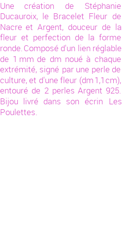 Drôle de créations de Bijoux Fantaisie, c'est un design inattendu que nous réservait Stephanie Ducauroix. Créé avec passion, ces Bijoux Fantaisie en Nacre sauront combler chaque Femme amateur de bijoux et accessoires originaux. Il en reste 18 exemplaires, commandez rapidement. Le bijou vous sera expédié directement du site www.lespoulettes-bijoux.fr, dans son écrin bleu turquoise original.