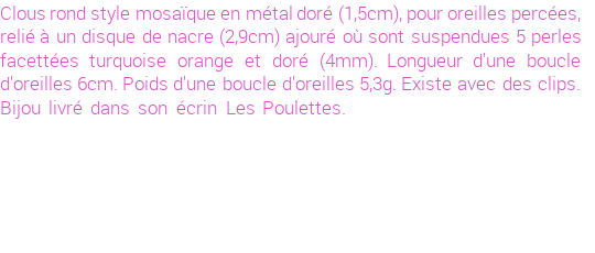Drôle de créations de Bijoux Fantaisie, c'est un design inattendu que nous réservait Stephanie Ducauroix. Créé avec passion, ces Bijoux Fantaisie en Nacre sauront combler chaque Femme amateur de bijoux et accessoires originaux. Il en reste 3 exemplaires, commandez rapidement. Le bijou vous sera expédié directement du site www.lespoulettes-bijoux.fr.