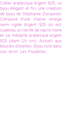Drôle de créations de Bijoux Fantaisie, c'est un design inattendu que nous réservait Stephanie Ducauroix. Créé avec passion, ces Bijoux Fantaisie en Nacre sauront combler chaque Femme amateur de bijoux et accessoires originaux. Il en reste 2 exemplaires, commandez rapidement. Le bijou vous sera expédié directement du site www.lespoulettes-bijoux.fr, dans son écrin bleu turquoise original.