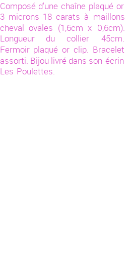 Drôle de créations de Bijoux Fantaisie, c'est un design inattendu que nous réservait Stephanie Ducauroix. Créé avec passion, ces Bijoux Fantaisie en Plaqué Or sauront combler chaque Femme amateur de bijoux et accessoires originaux. Il en reste 1 exemplaire, commandez rapidement. Le bijou vous sera expédié directement du site www.lespoulettes-bijoux.fr.
