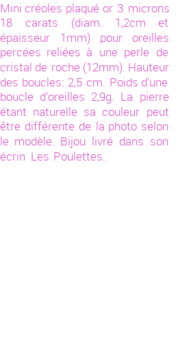 Drôle de créations de Bijoux Fantaisie, c'est un design inattendu que nous réservait Stephanie Ducauroix. Créé avec passion, ces Bijoux Fantaisie en Plaqué Or sauront combler chaque Femme amateur de bijoux et accessoires originaux. Il en reste 2 exemplaires, commandez rapidement. Le bijou vous sera expédié directement du site www.lespoulettes-bijoux.fr.