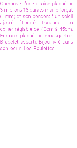 Drôle de créations de Bijoux Fantaisie, c'est un design inattendu que nous réservait Stephanie Ducauroix. Créé avec passion, ces Bijoux Fantaisie en Plaqué Or sauront combler chaque Femme amateur de bijoux et accessoires originaux. Il en reste 24 exemplaires, commandez rapidement. Le bijou vous sera expédié directement du site www.lespoulettes-bijoux.fr, dans son écrin bleu turquoise original.