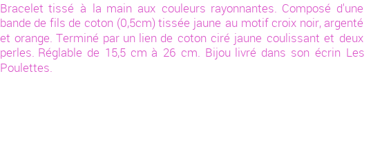 Drôle de créations de Bijoux Fantaisie, c'est un design inattendu que nous réservait Stephanie Ducauroix. Créé avec passion, ces Bijoux Fantaisie en Coton sauront combler chaque Femme amateur de bijoux et accessoires originaux. Il en reste 3 exemplaires, commandez rapidement. Le bijou vous sera expédié directement du site www.lespoulettes-bijoux.fr.