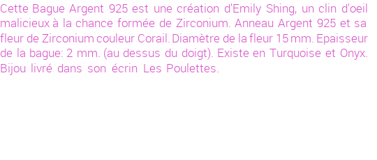 Drôle de créations de Bijoux Fantaisie, c'est un design inattendu que nous réservait Emily Shing. Créé avec passion, ces Bijoux Fantaisie en Pierres Fines sauront combler chaque Femme amateur de bijoux et accessoires originaux. Il en reste 2 exemplaires, commandez rapidement. Le bijou vous sera expédié directement du site www.lespoulettes-bijoux.fr, dans son écrin bleu turquoise original.