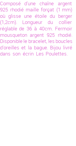 Drôle de créations de Bijoux Fantaisie, c'est un design inattendu que nous réservait Stephanie Ducauroix. Créé avec passion, ces Bijoux Fantaisie en Argent sauront combler chaque Femme amateur de bijoux et accessoires originaux. Il en reste 4 exemplaires, commandez rapidement. Le bijou vous sera expédié directement du site www.lespoulettes-bijoux.fr.