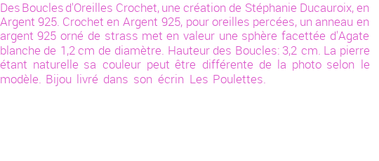 Drôle de créations de Bijoux Fantaisie, c'est un design inattendu que nous réservait Stephanie Ducauroix. Créé avec passion, ces Bijoux Fantaisie en Argent sauront combler chaque Femme amateur de bijoux et accessoires originaux. Il en reste 3 exemplaires, commandez rapidement. Le bijou vous sera expédié directement du site www.lespoulettes-bijoux.fr, dans son écrin bleu turquoise original.