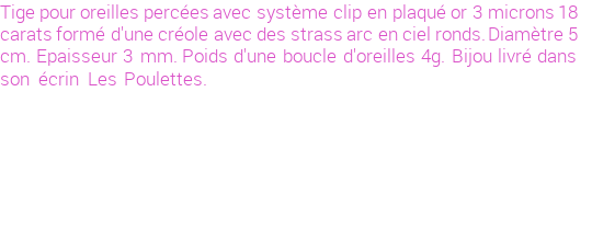 Drôle de créations de Bijoux Fantaisie, c'est un design inattendu que nous réservait Stephanie Ducauroix. Créé avec passion, ces Bijoux Fantaisie en Plaqué Or sauront combler chaque Femme amateur de bijoux et accessoires originaux. Il en reste 3 exemplaires, commandez rapidement. Le bijou vous sera expédié directement du site www.lespoulettes-bijoux.fr.