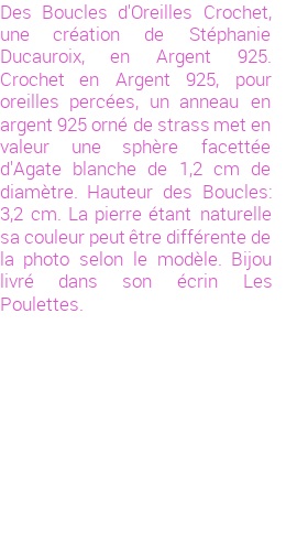 Drôle de créations de Bijoux Fantaisie, c'est un design inattendu que nous réservait Stephanie Ducauroix. Créé avec passion, ces Bijoux Fantaisie en Argent sauront combler chaque Femme amateur de bijoux et accessoires originaux. Il en reste 3 exemplaires, commandez rapidement. Le bijou vous sera expédié directement du site www.lespoulettes-bijoux.fr, dans son écrin bleu turquoise original.