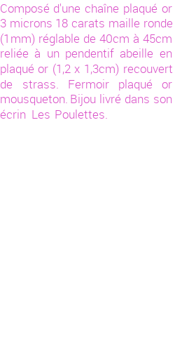 Drôle de créations de Bijoux Fantaisie, c'est un design inattendu que nous réservait Stephanie Ducauroix. Créé avec passion, ces Bijoux Fantaisie en Plaqué Or sauront combler chaque Femme amateur de bijoux et accessoires originaux. Il en reste 4 exemplaires, commandez rapidement. Le bijou vous sera expédié directement du site www.lespoulettes-bijoux.fr.