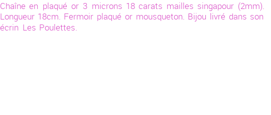 Drôle de créations de Bijoux Fantaisie, c'est un design inattendu que nous réservait Stephanie Ducauroix. Créé avec passion, ces Bijoux Fantaisie en Plaqué Or sauront combler chaque Femme amateur de bijoux et accessoires originaux. Il en reste 4 exemplaires, commandez rapidement. Le bijou vous sera expédié directement du site www.lespoulettes-bijoux.fr.