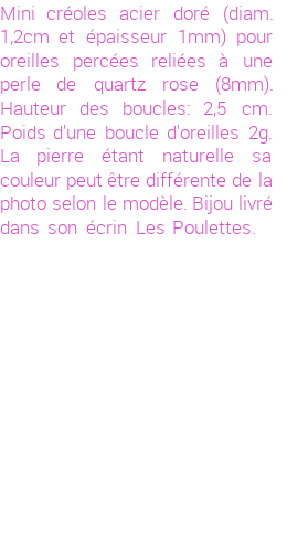 Drôle de créations de Bijoux Fantaisie, c'est un design inattendu que nous réservait Stephanie Ducauroix. Créé avec passion, ces Bijoux Fantaisie en Acier sauront combler chaque Femme amateur de bijoux et accessoires originaux. Il en reste 2 exemplaires, commandez rapidement. Le bijou vous sera expédié directement du site www.lespoulettes-bijoux.fr.