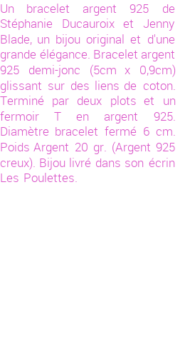 Drôle de créations de Bijoux Fantaisie, c'est un design inattendu que nous réservait Stephanie Ducauroix. Créé avec passion, ces Bijoux Fantaisie en Argent sauront combler chaque Femme amateur de bijoux et accessoires originaux. Il en reste 4 exemplaires, commandez rapidement. Le bijou vous sera expédié directement du site www.lespoulettes-bijoux.fr, dans son écrin bleu turquoise original.